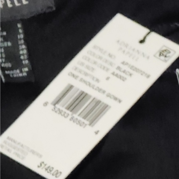 Adrianna Papell Black Gown - Picture 2 of 3